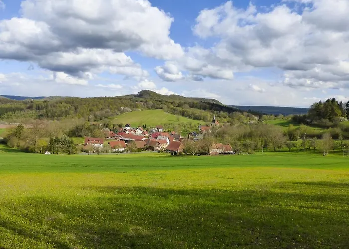 Gemütliche Am Hülfensberg Und Dem Grünen Band * Doringsdorf